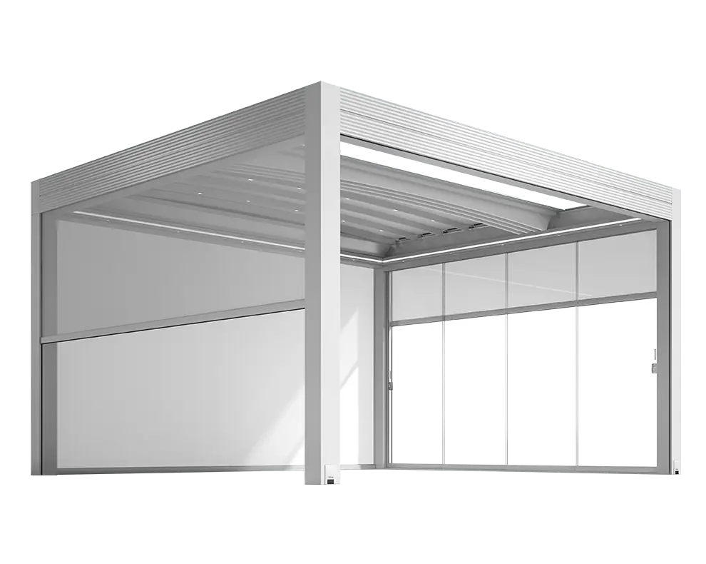 Pergola Impacchettata Zenit Gibus render