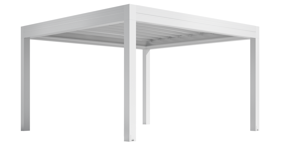Pergola Impacchettata Zenit Gibus render