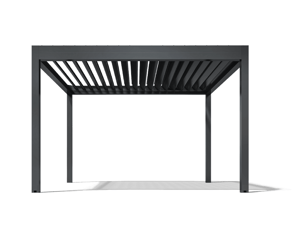 Pergole bioclimatiche Gibus render