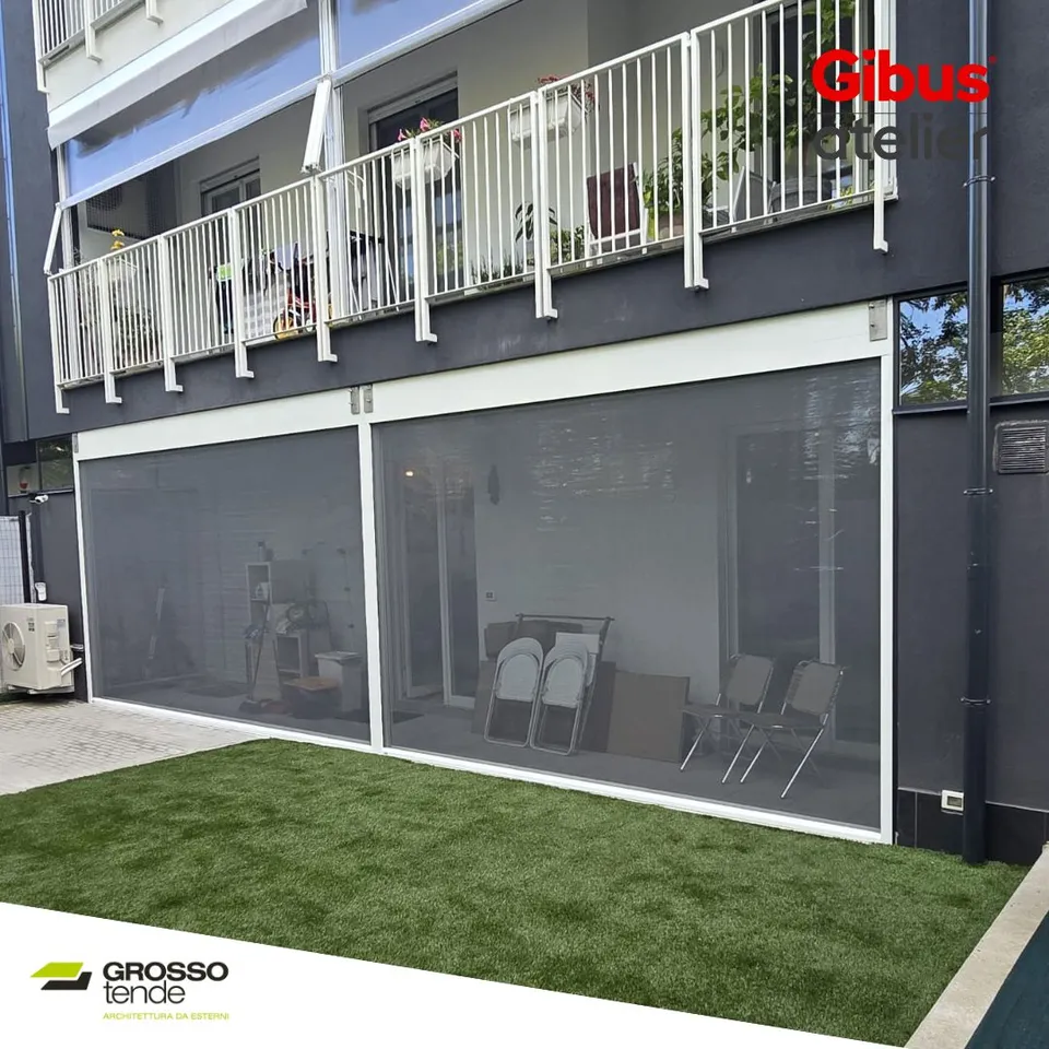 Realizzazioni pergole e tende da sole Gibus - tenda Click Zip Twin