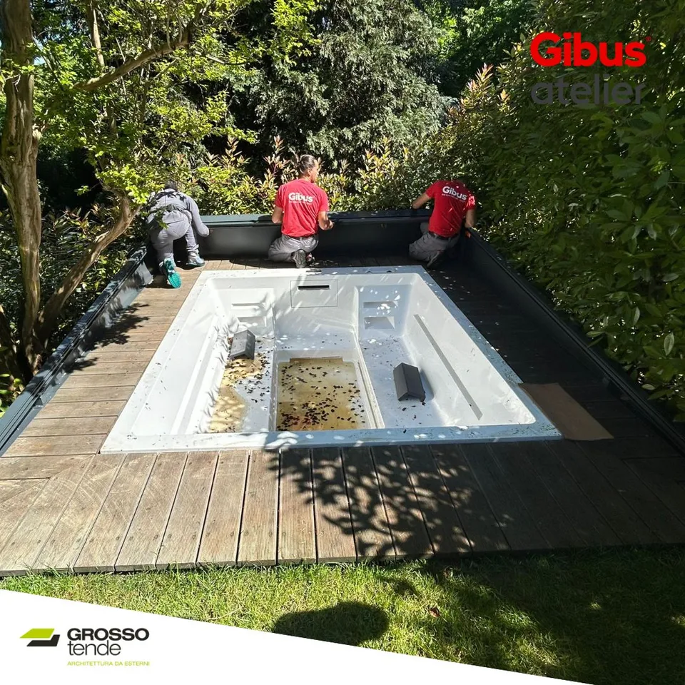 Realizzazioni Gibus - tenda in trazione Zerogradi