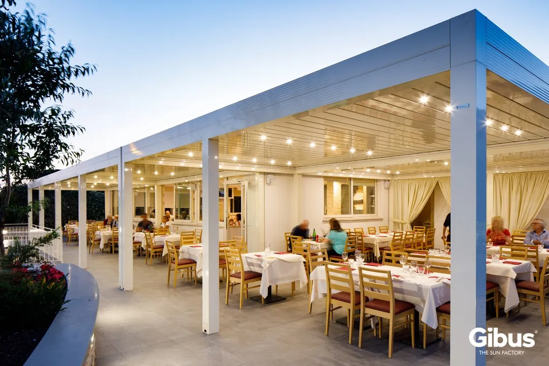 Gibus Pergole ecobonus Bioclimatiche - Twist Noleggio operativo settore Horeca