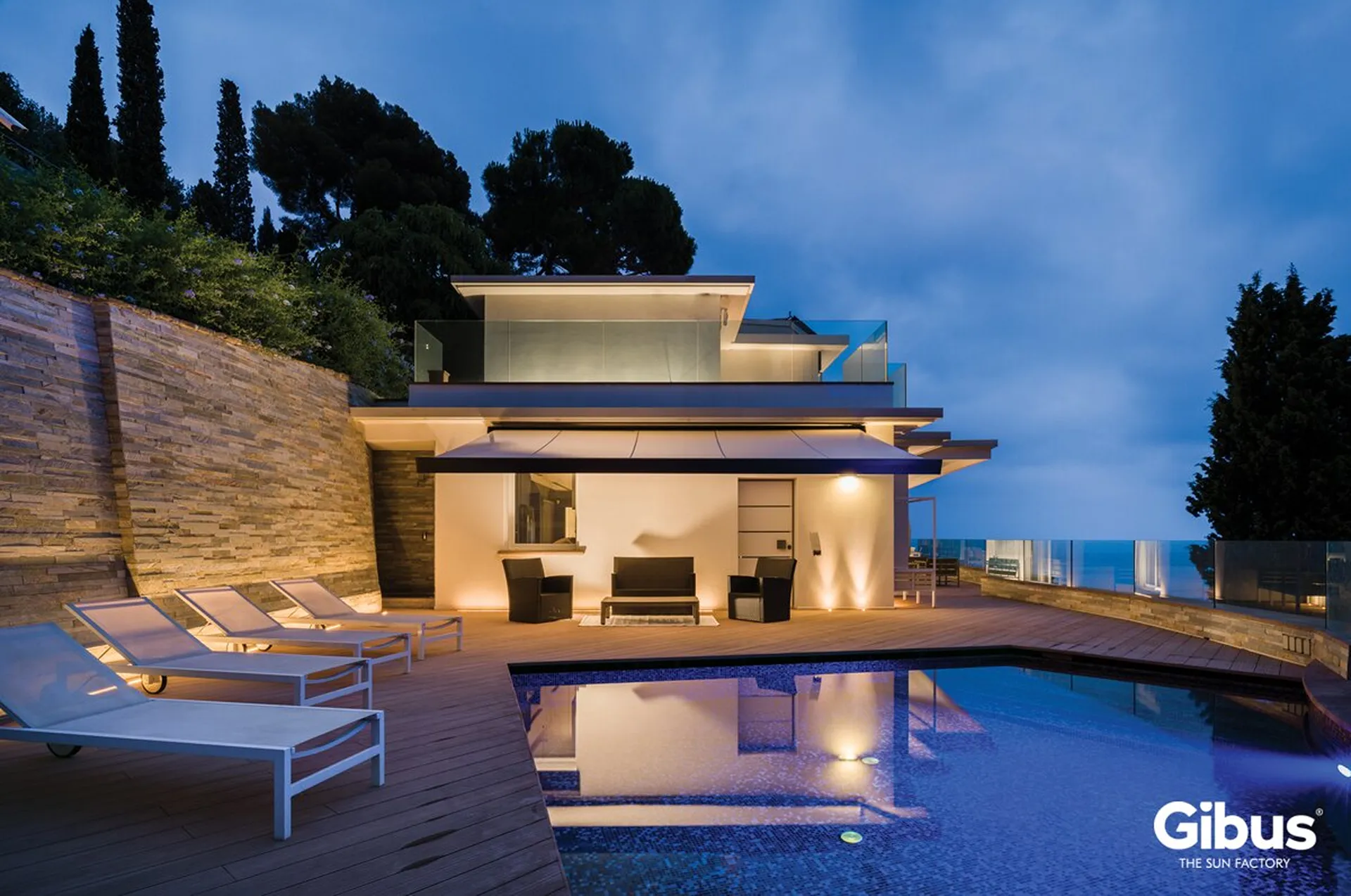 Gibus Atelier Torino Tenda da sole Nodo