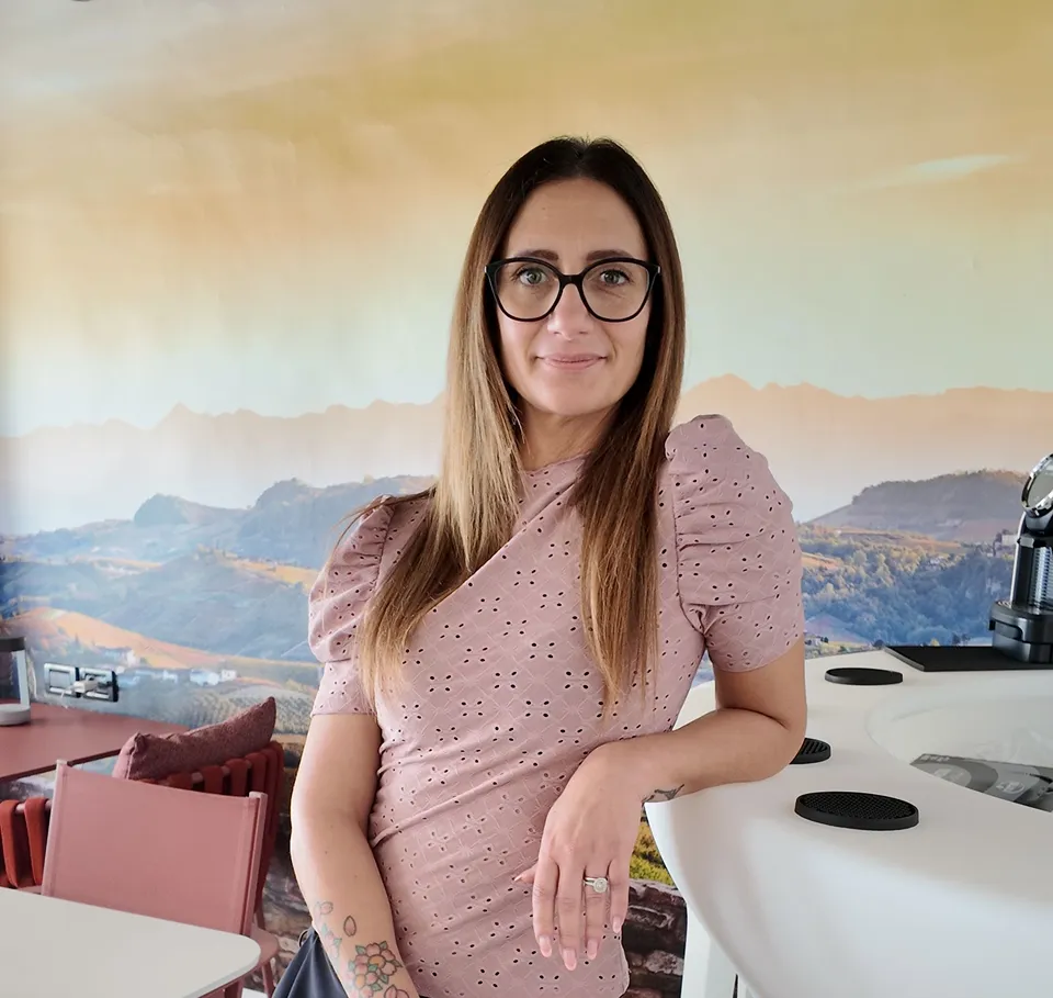 Roberta - Amministrazione e marketing per Fabrizio Figliolia e Gibus Atelier Torino